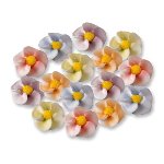 @ Zucker-Dekor Aufleger Apfelblüten, bunt (125Stk)