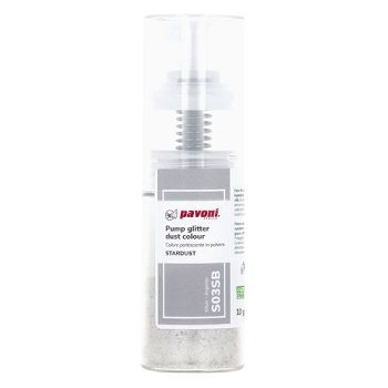 Lebensmittelfarbe zum Sprühen metallic silber 'Pumpflacon' (10g)