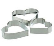 @ Torten- | Tartes- | Dessert-Ring Herz 180/50