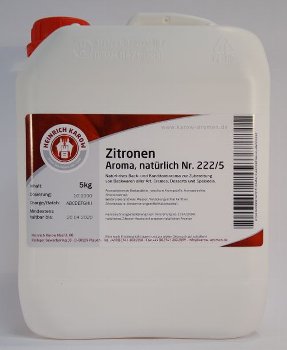 Zitronen Aroma natürlich (5000g)