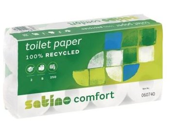 Toilettenpapier 'Comfort', weiß, 2-lagig
