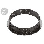@ Torten- | Tartes- | Dessert-Ring Rund mikrogelocht 80/20 (6 Stk)