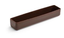 @ Schoko- | Dessert- | Pralinen-Schalen Slim Rechteck groß/flach bitter (84 Stk)