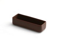 @ Schoko- | Dessert- | Pralinen-Schalen Slim Rechteck klein/flach bitter (135 Stk)