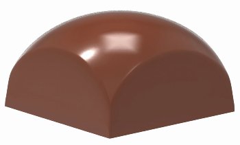 @ Gießform Praline | Pralinengießform 24 quadratische | viereckige Kuppelformen