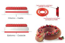 @ Silikon-Matte | -Form runde Formen mit Loch | Ringe | Donuts | Savarins 'Kit Symphony'