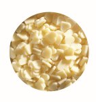 @ Schoko-Dekor weiß Herz (200g)