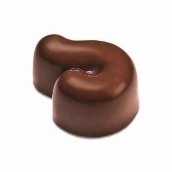 Gießform Praline | Pralinengießform 21 Kringel-Formen 'Pop Style'