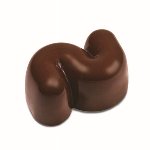 Gießform Praline 'S' pop style (275x135mm)