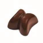@ Gießform Praline 'Doppel Halbmond' pop style (275x135mm)