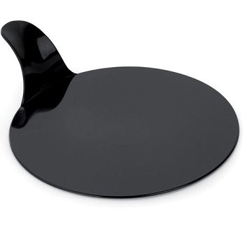 Patisserie-Unterlagen schwarz rund D8cm (250 Stk)