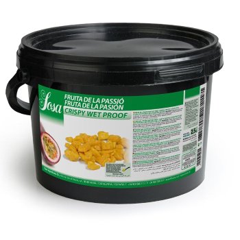 @ Passionsfrucht | Maracuja Crispies | Fruchtstückchen 2-20mm wetproof (Großgebinde)