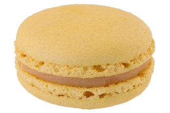 TK-Macarons Zitrone ca.4,5cm / ca.20g (32 Stk/Pck - 12 Pck/Ukt)