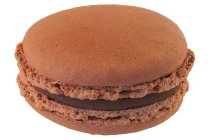 TK-Macarons Dunkle | Bitter Schokolade ca.4,5cm / ca.18g (32 Stk/Pck - 12 Pck/Ukt)