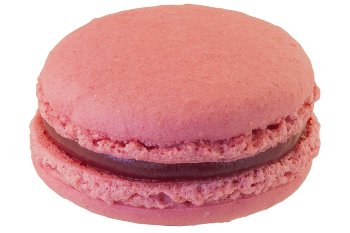 TK-Macarons Himbeere ca.4,5cm / ca.18g (32 Stk/Pck - 12 Pck/Ukt)