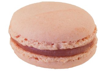 TK-Macarons Erdbeere ca.4,5cm / ca.18g (32 Stk/Pck - 12 Pck/Ukt)