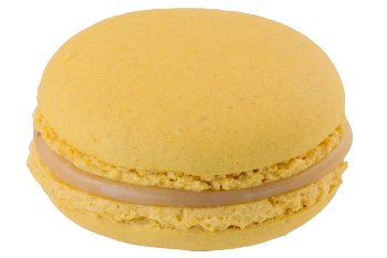 @ TK-Macarons Banane ca.4,5cm / ca.20g (32 Stk/Pck - 12 Pck/Ukt)