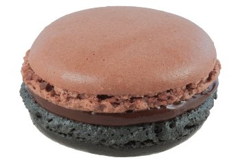 @ TK-Macarons Bitterschokolade 'Grand Cru' ca.4,5cm / ca.18g (32 Stk/Pck - 12 Pck/Ukt)
