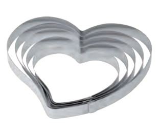 @ Torten- | Tartes- | Dessert-Ring Herz 170/20