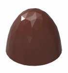 @ Gießform Praline | Pralinengießform 24 Kuppelformen Design 'Diamant'