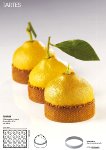Silikon-Matte | -Form 20 rund Zitronen-Form 'Citron' (30x40cm)