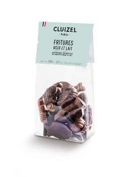 @ Tütchen Schokoladen-Meeresfrüchte vollmich & bitter (100g)