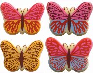 @ Schoko-Dekor Aufleger weiß Schmetterlinge bunt (208 Stk)