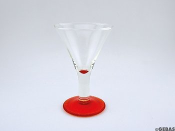 Eisglas Coppa Navona rot 300 ml