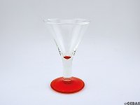 Eisglas Coppa Navona rot 300 ml