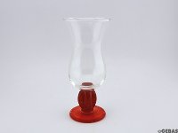 Eisglas Tulipano rot 450 ml