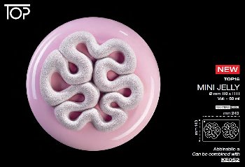 @ Silikon-Matte | -Form 2 runde Formen 'Mini Jelly' klein (24x14cm)