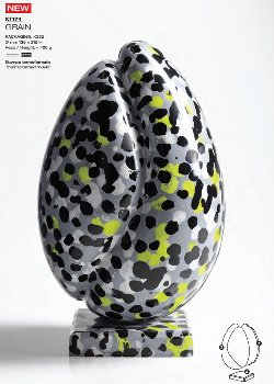 @ Gießform Ei 'Grain / Bohne' (6 Teile für 2 Stk)