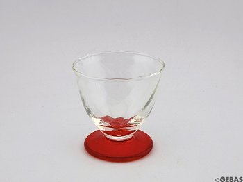 Eisglas Coppa Ischia rot 220 ml