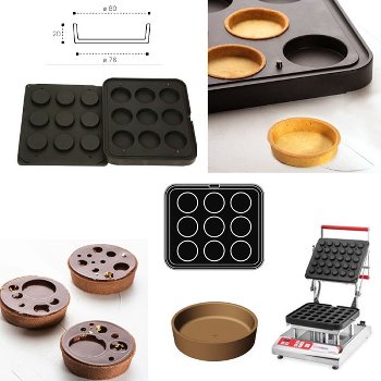 @ Cookmatic Back-Platte Rund glatt 7,6cm (2 tlg) Ober-& Unterteil