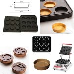 @ Cookmatic Back-Platte Rund glatt 7,6cm (2 tlg) Ober-& Unterteil