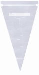 Einwegspritzbeutel 'Zipper' mit Skala 32cm (50 Stk)
