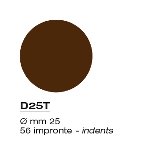 @ Schablone | Aufstreichmatte Rund 2,5cm, 56-tlg (340x280mm)
