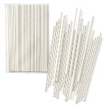 @ Papier-Stiele rund für Lutscher | Lolly | Cakepops 'Easypop' lang (50 Stk)