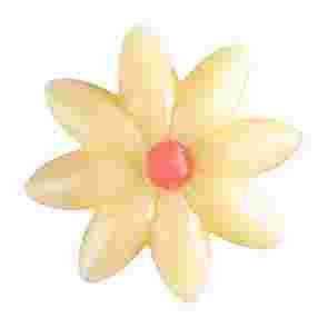 @ Schoko-Dekor Aufleger weiß Blume | Gänseblümchen mittel (176 Stk)
