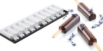 @ Kit Silikon-Matte | -Form Verband | Set für 10 Eis am Stiel | Stieleis 'Mini Pick'