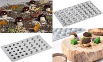 Silikon-Matte | -Form 20 Pilze 'Mushroom' (30x17,5cm)