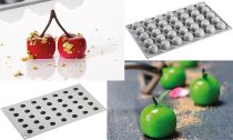 Silikon-Matte | -Form 35 Kirschen 'Cherry' (30x17,5cm)