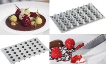 Silikon-Matte | -Form 35 Himbeeren 'Berry' (30x17,5cm)