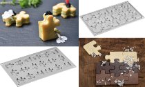 @ Silikon-Matte | -Form 18 Puzzleteile 'Puzzle' (30x17,5cm)