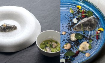 Silikon-Matte | -Form 10 Austern 'Oyster' (30x20cm)
