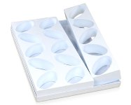 Patisserie- | Dessert-Formplatte 15 ovale Formen 'Patis Rapide' 87/51/40