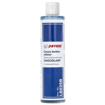 @ Kakaobutter gefärbt dunkelblau (200g)
