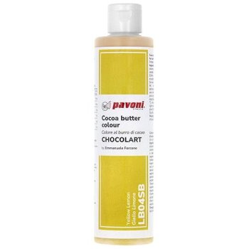 @ Kakaobutter gefärbt zitronengelb (200g)
