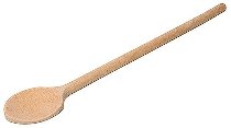 Konditorlöffel | Kochlöffel rund Holz 30 cm