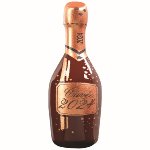 @ Schoko-Dekor Aufleger bitter Champagner- | Sektflasche 'Cuvée 2024' (65 Stk)